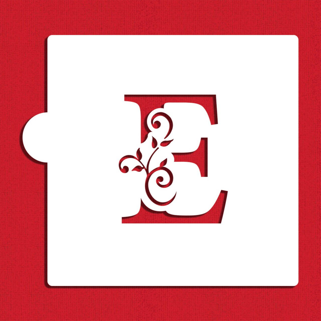 3.5-Inch Ornate Monogram Cake Stencil | C1082 by Designer Stencils | Stencils for Royal Icing, Airbrush, Dusting Powder |